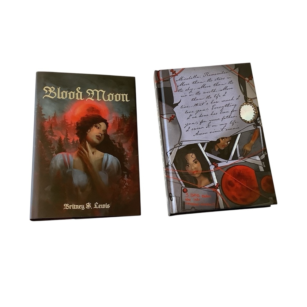 Signed Blood Moon Owlcrate Edition Hardcover New